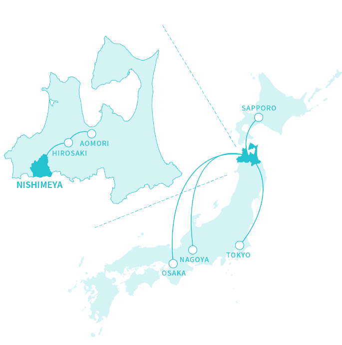 西目屋 地圖